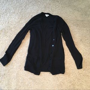 Black cardigan